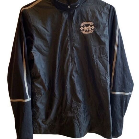 Nike golf women’s 3/4 zip Fourseason golf club, embroidered jacket L - Picture 2 of 6